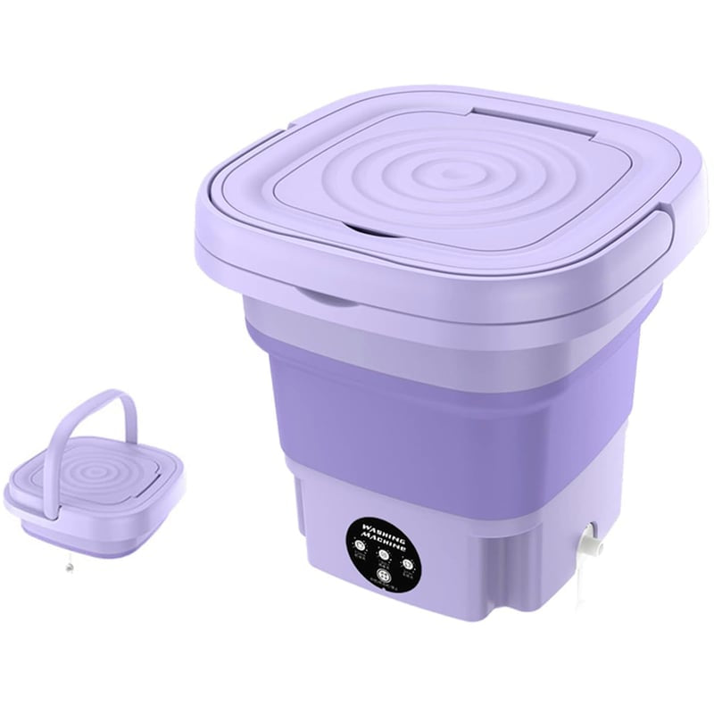 Mini lavadora plegable para el hogar