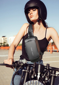 Bolso Antirrobo impermeable con cargador para tablet o celular