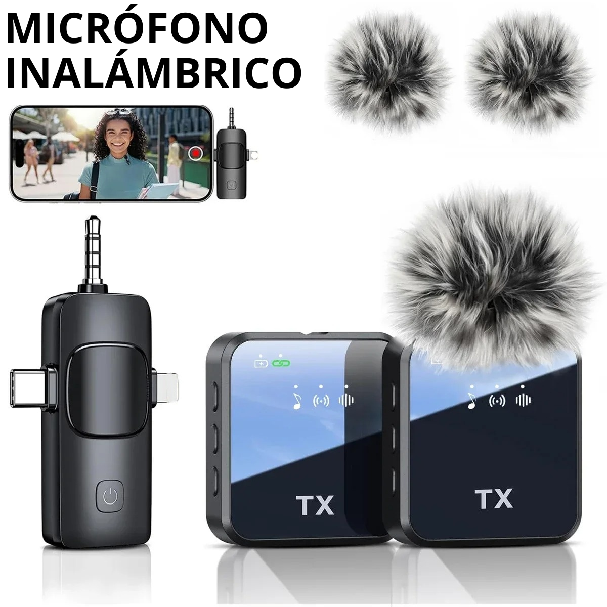 Micrófono inalambrico