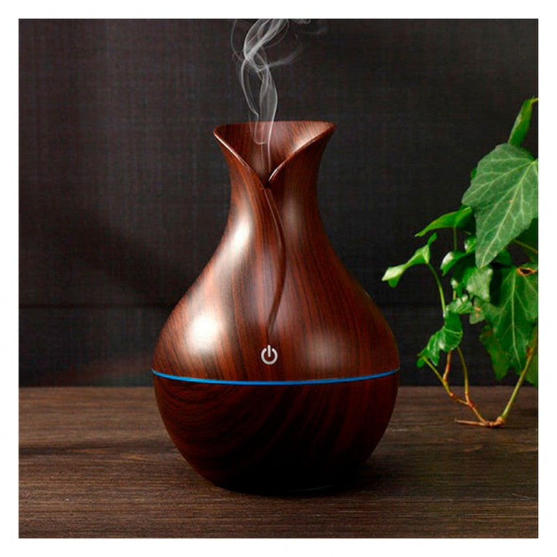 Humidificador Aromatizador De Madera